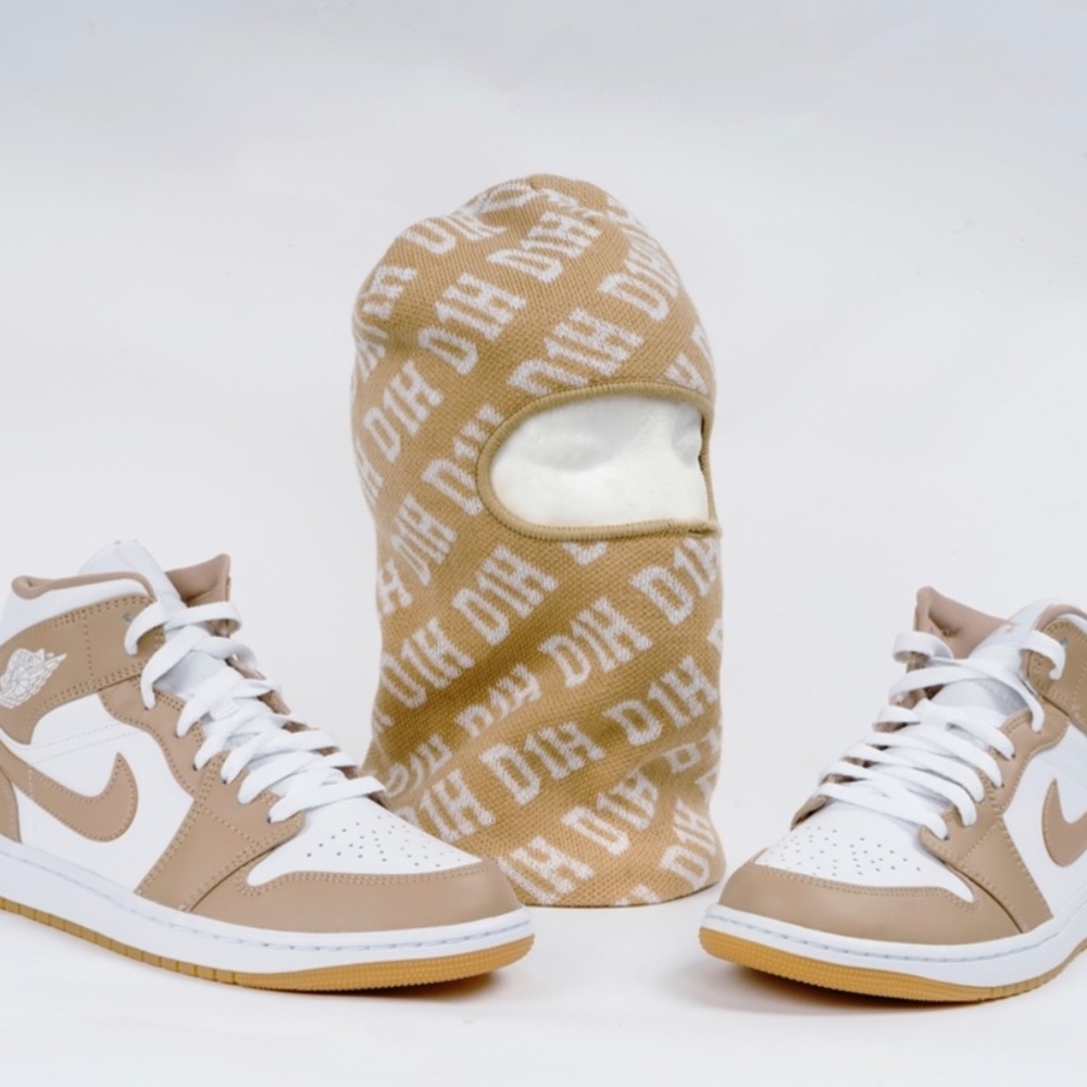 D1H ski mask - TAN